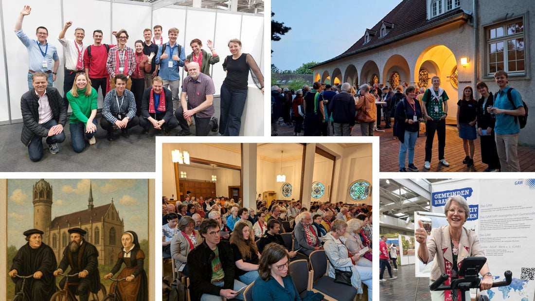 Riding Together Through Kirchentag / Gemeinsam durch den Kirchentag radeln