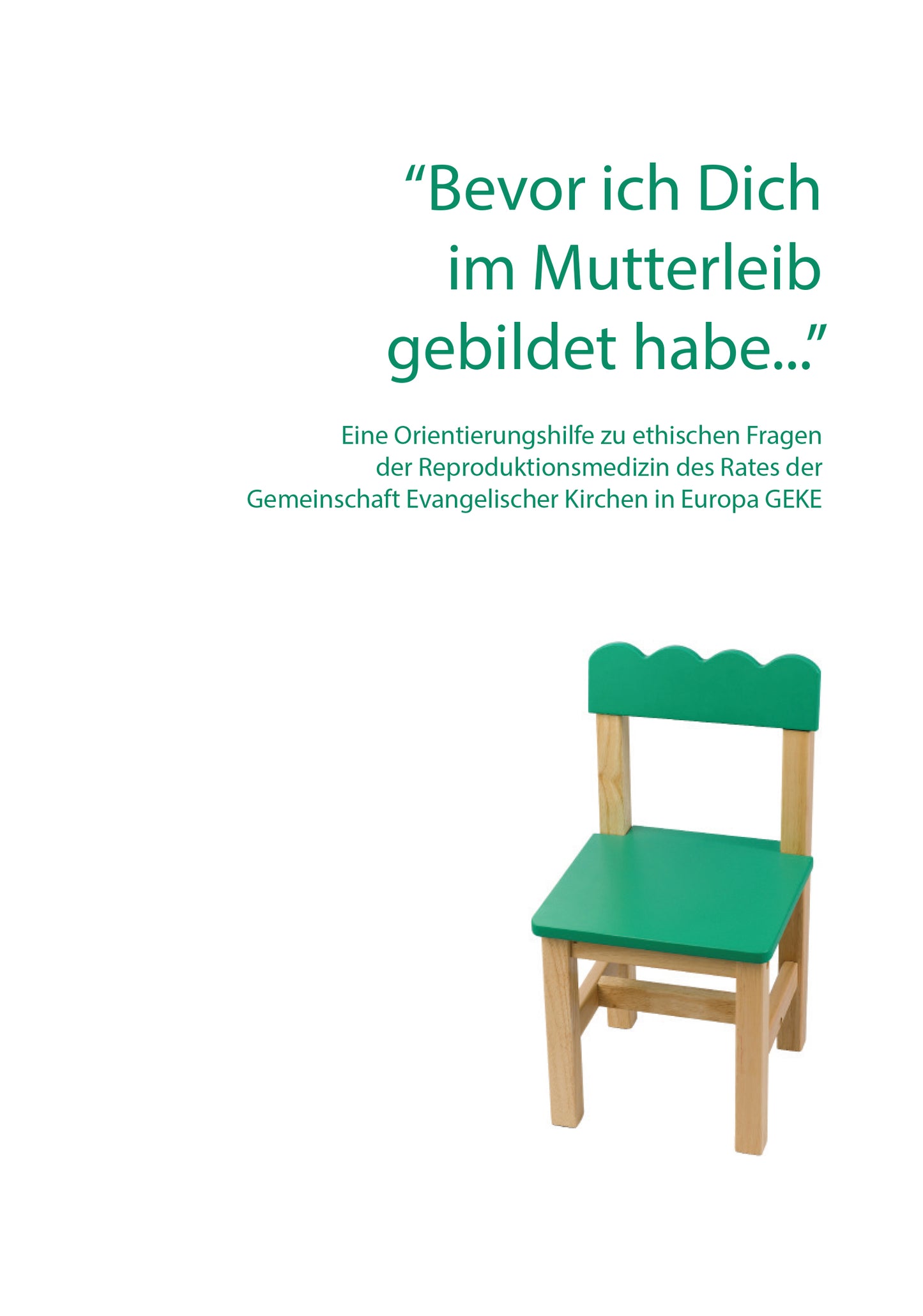 Before I formed you in the womb